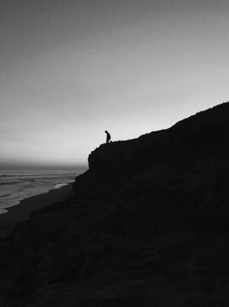 Madelaine Mathieu on the coast